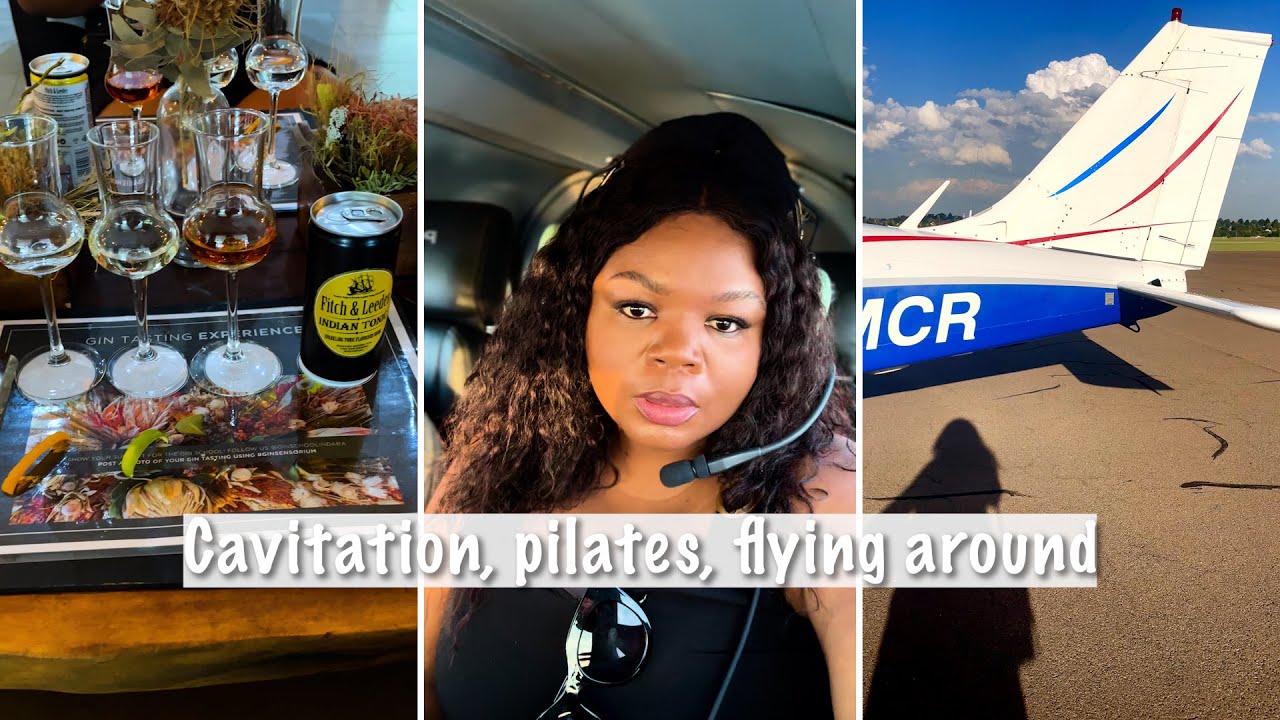 WeekVlog Gin Tasting | Cavitation session | Pilates | Weightloss journey