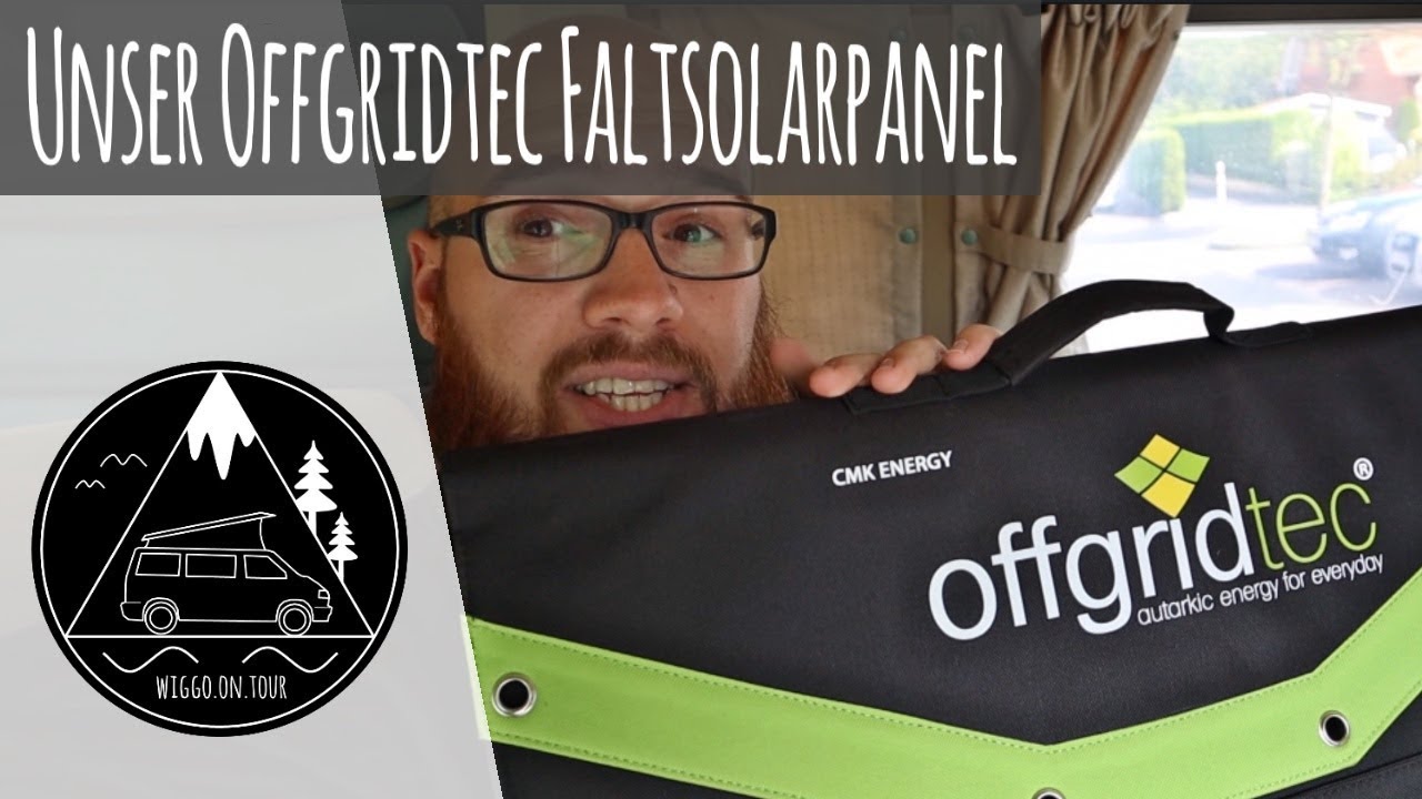 Unsere 120W Solartasche von Offgridtec anschließen | Solar Faltmodul