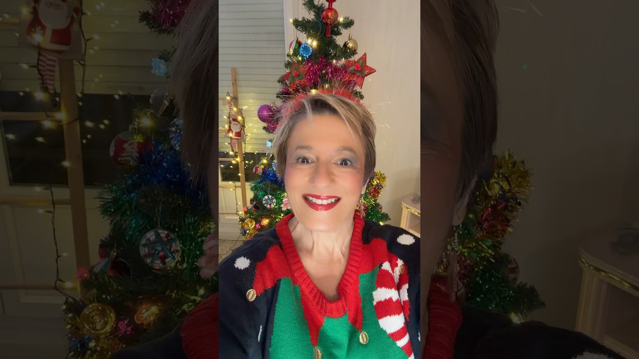 Maquillage de Noël 🧑‍🎄🎄🎁✨🎅🌲