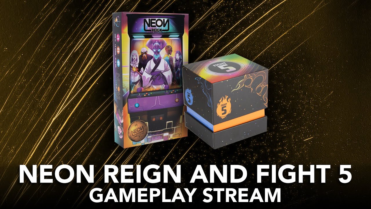 Introducing Fight 5! Gameplay stream covering Neon Knight Games!