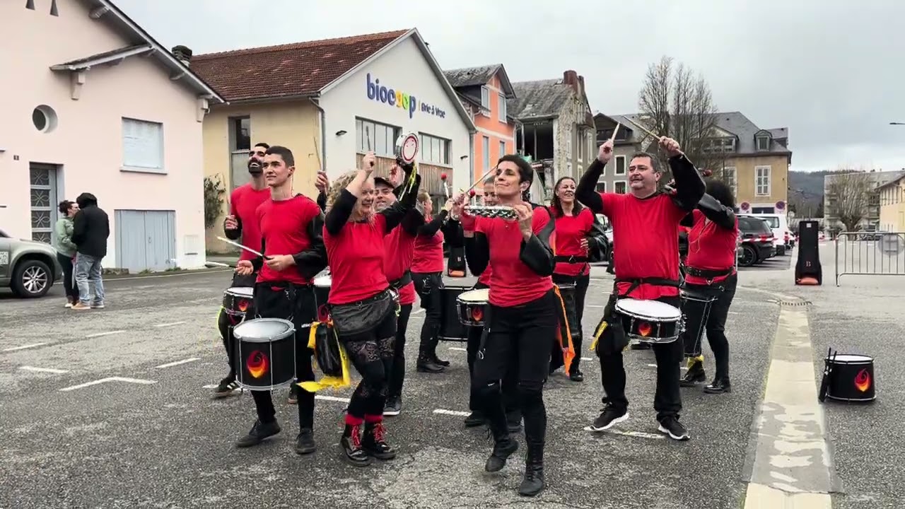 BAT'FOGO Batucada - Samba carioca au carnaval de Bagnères de Bigorre - 28/02/2026