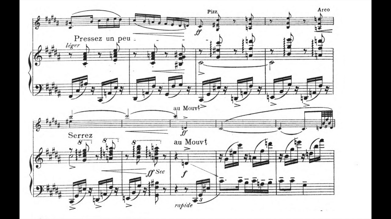 Lili Boulanger: Cort&egrave;ge (w. Score)
