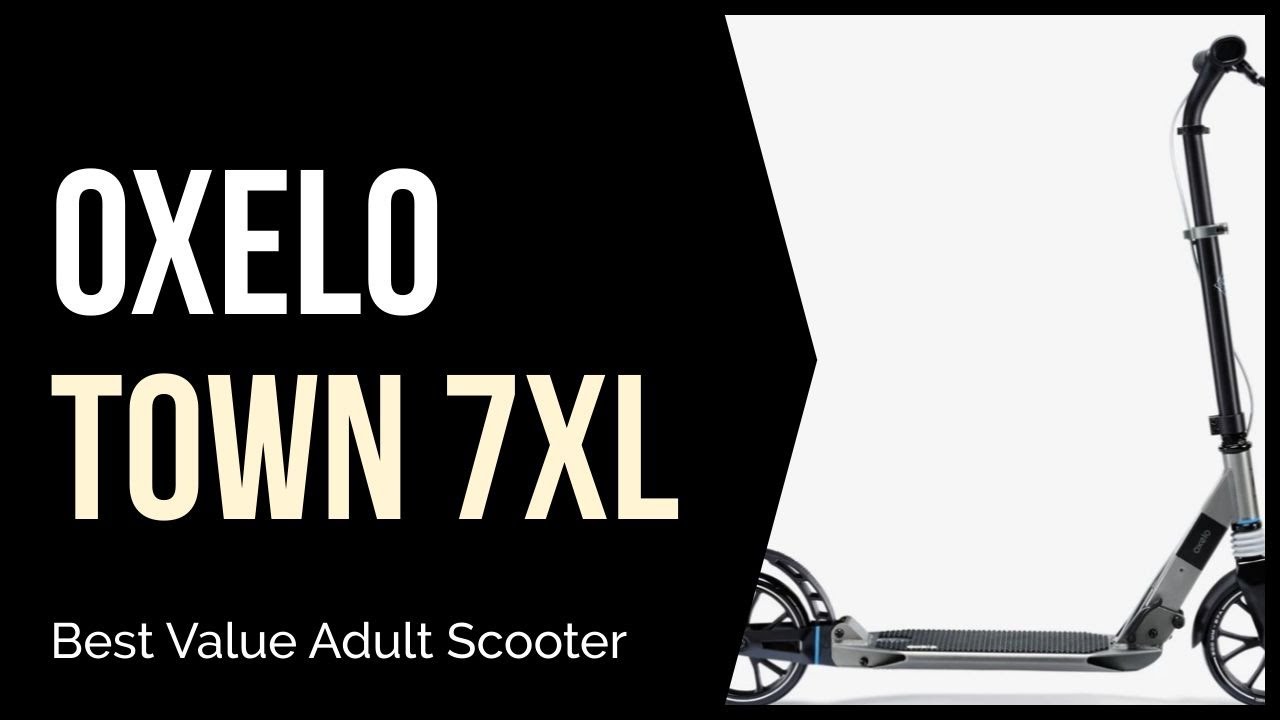 Самокат для взрослых | Обзор Decathlon Oxelo Town 7 XL