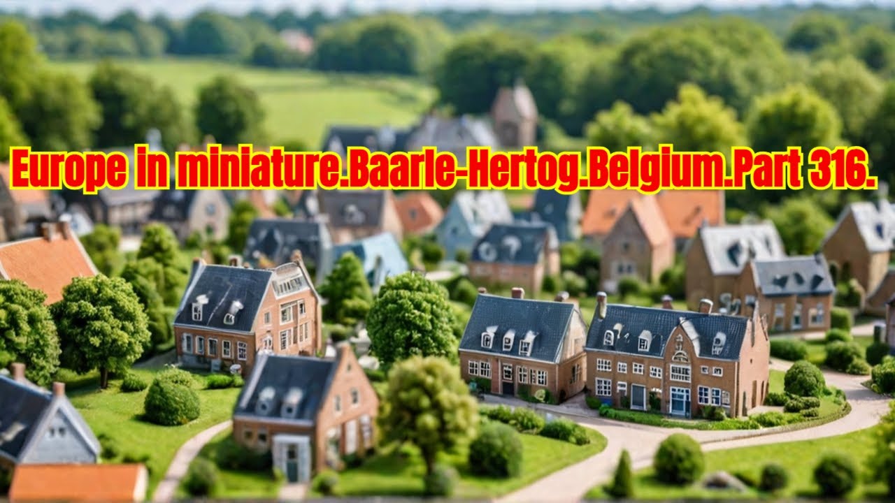Europe in miniature.Baarle-Hertog.Belgium.Part 316.