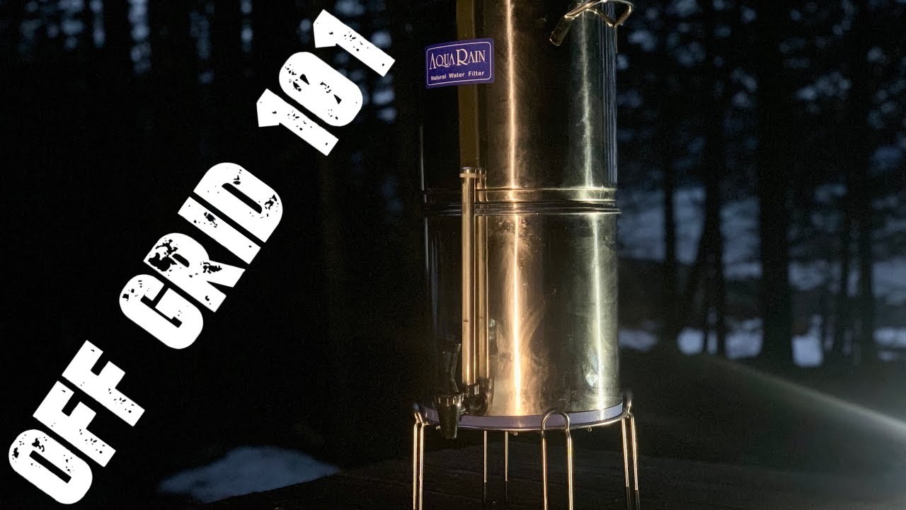 Berkey water filter vs AquaRain How we filter our drinking water