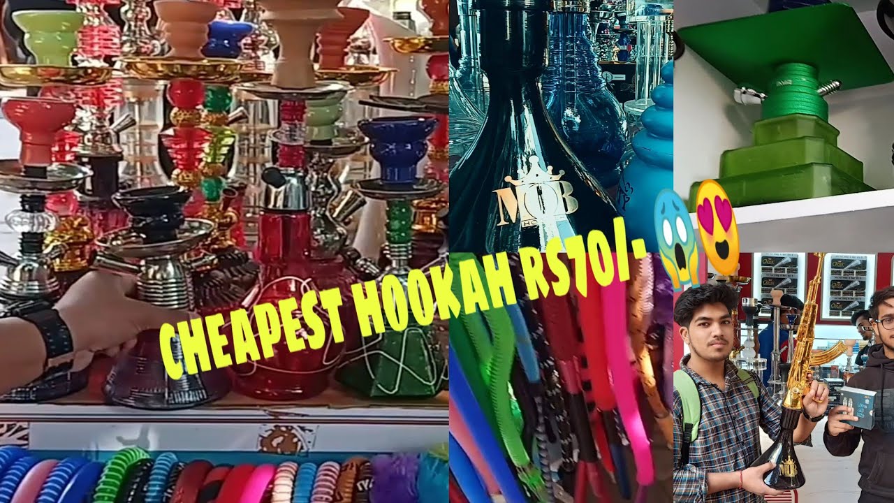 Hookah Market In Delhi | Cheapest Hookah | Vape | Chillum | Flavour | Retail and Wholesale