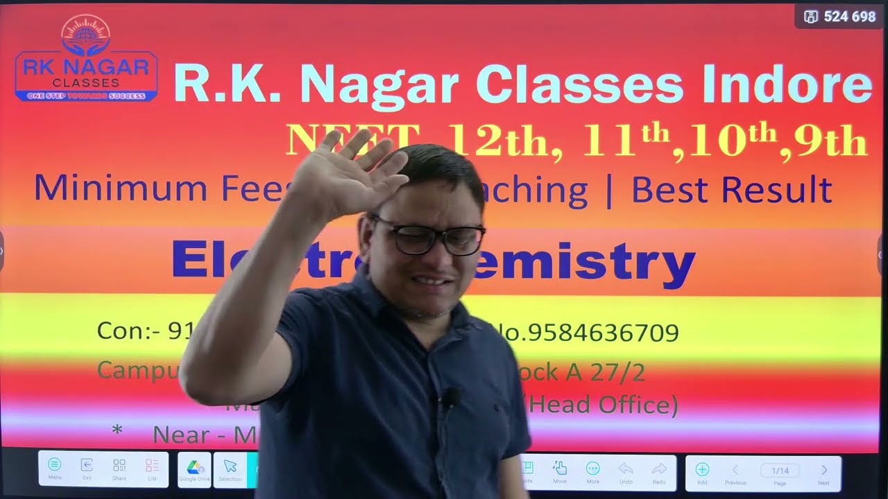 Kohlrausch Law | ELECTROCHEMISTRY Lec.15 | For-NEET by R.K.Nagar sir .