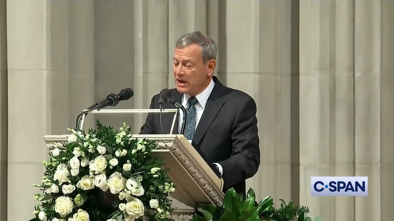 Chief Justice Roberts Tribute to Justice Sandra Day O'Connor