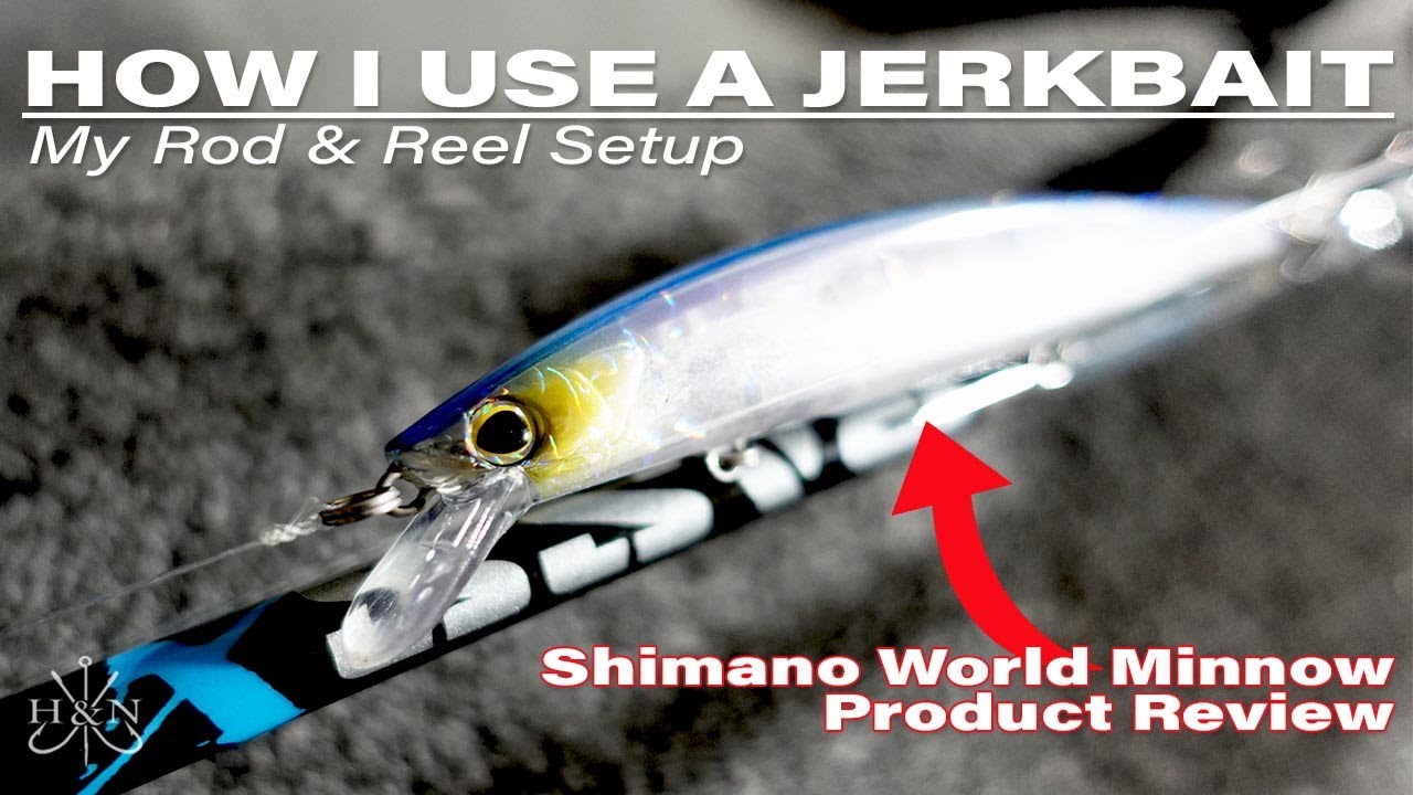 How I Use a Jerkbait | Shimano World Minnow Flash Boost Jerkbait Product Review