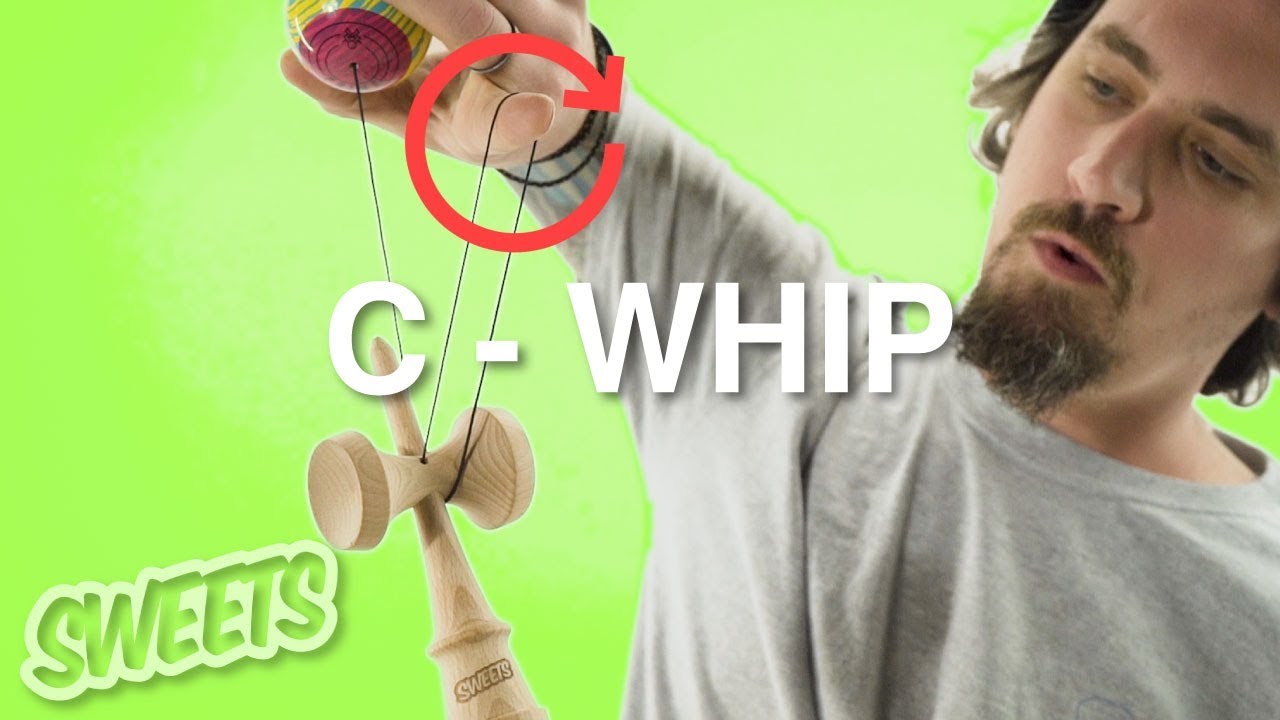 Как делать C-WHIP — мастер-класс по трюкам с кендамой — Sweets Kendamas