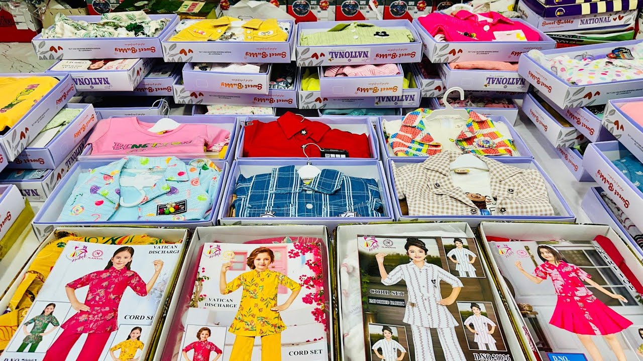 Kids Clothes Manufacturer in Kolkata METIABURUZ wholesale market