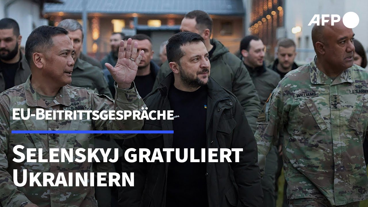 Selenskyj gratuliert seinen Landsleuten | AFP