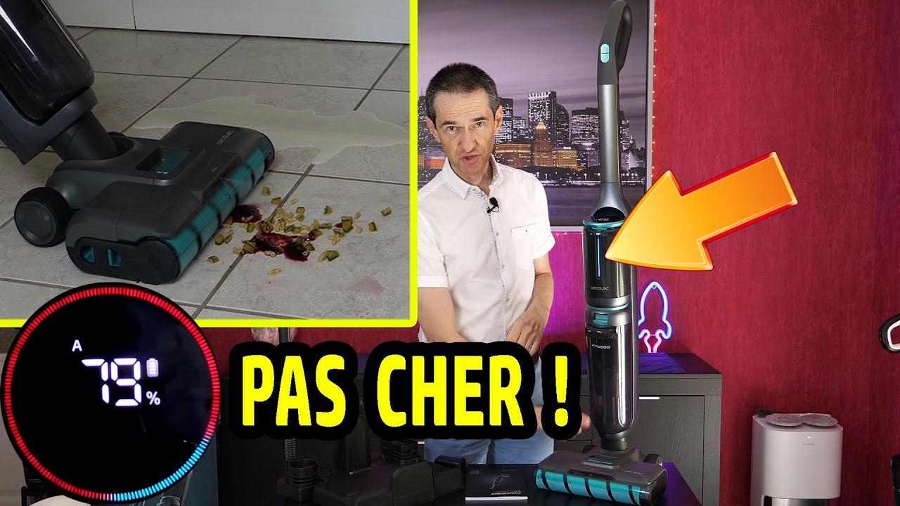 🇫🇷 BALAI LAVEUR DE SOL PAS CHER ET EFFICACE 🇫🇷 TEST COMPLET CECOTEC FREEGO WASH & VACCUM SPRAY