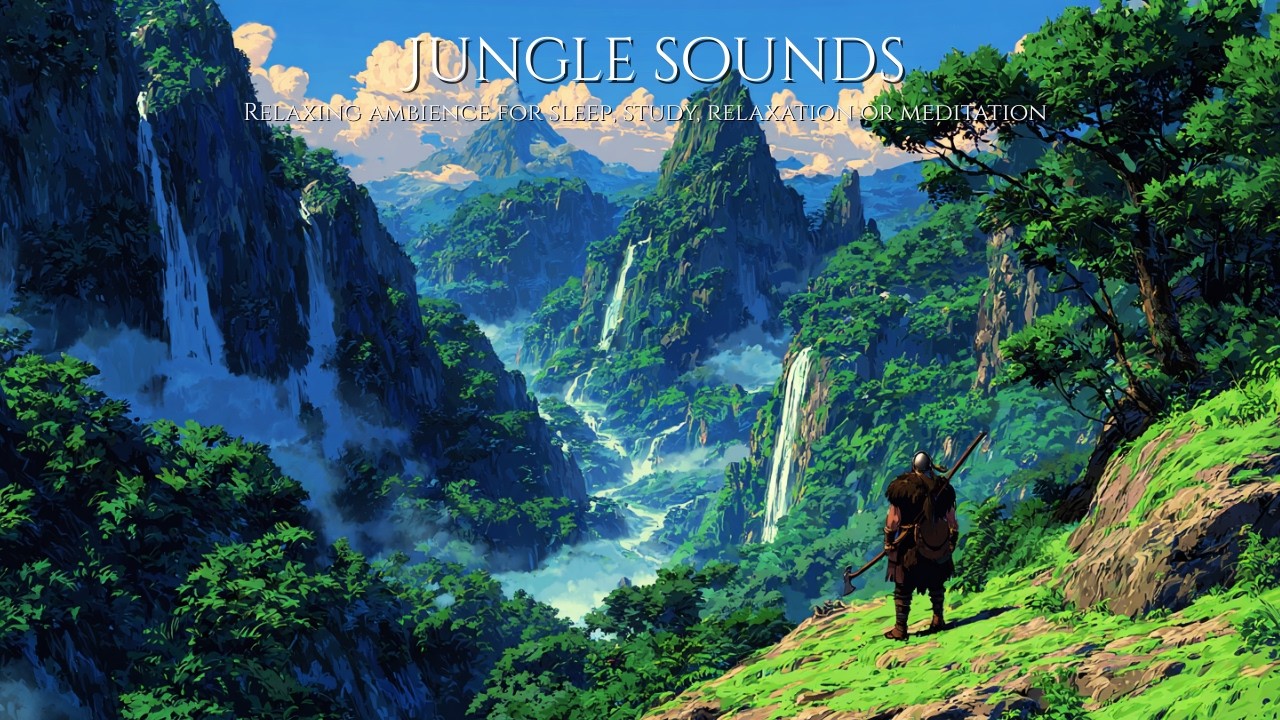 Jungle Sounds | Fantasy Ambience for Sleep, Study or Relax