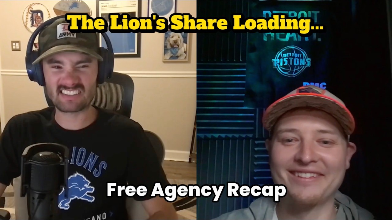 Decker & Monty Out, Mays & Pacheco In. Did the Lions Win or Lose Free Agency? NFL Free Agency Frenzy