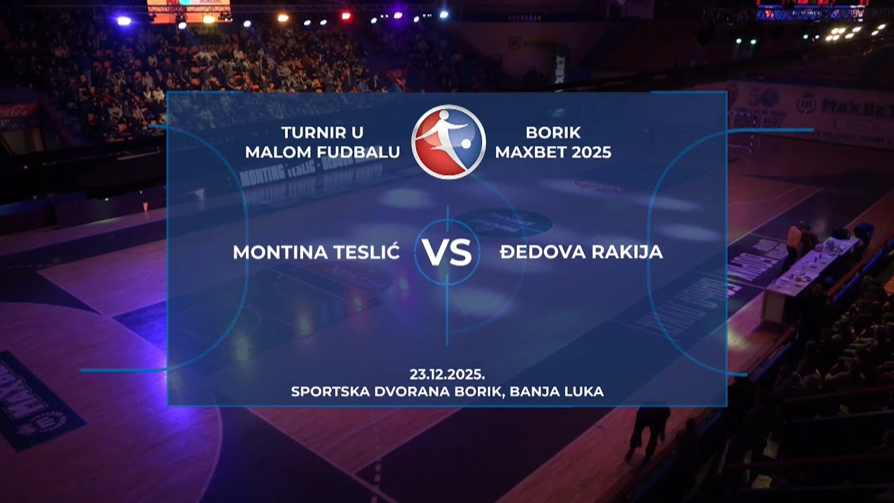 Monting Teslić - Đedova rakija (polufinale turnira u malom fudbalu 