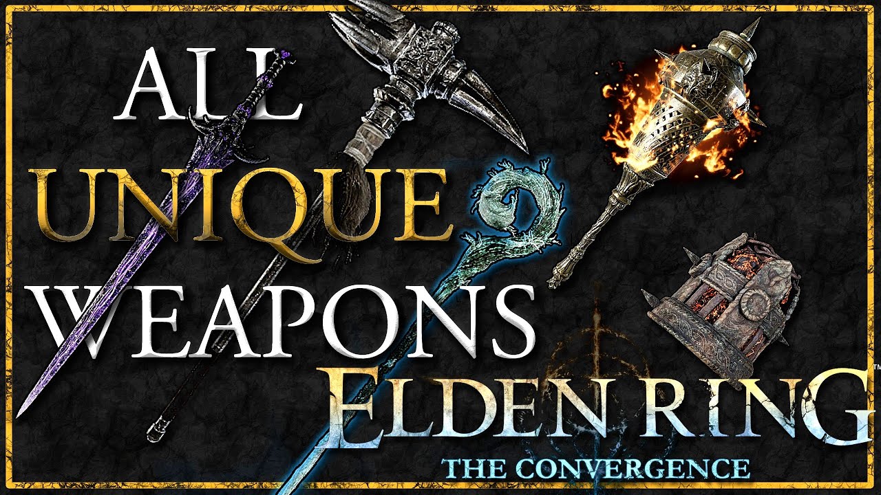 The Convergence Mod Beta 2.1 Update - All Weapons Showcase [Elden Ring]