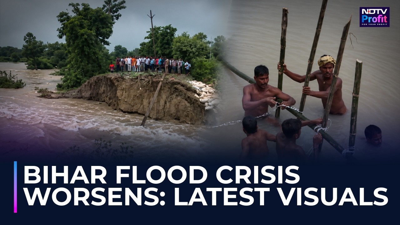 Bihar Flood Situation Worsens After Mahi River Embankment Breach