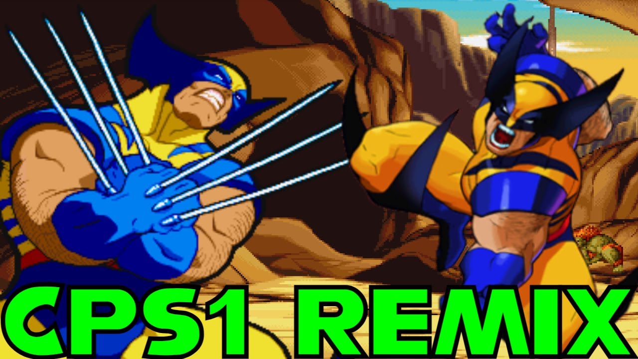 Marvel Super Heroes vs. Street Fighter - Theme of Wolverine (CPS-1 Remix)