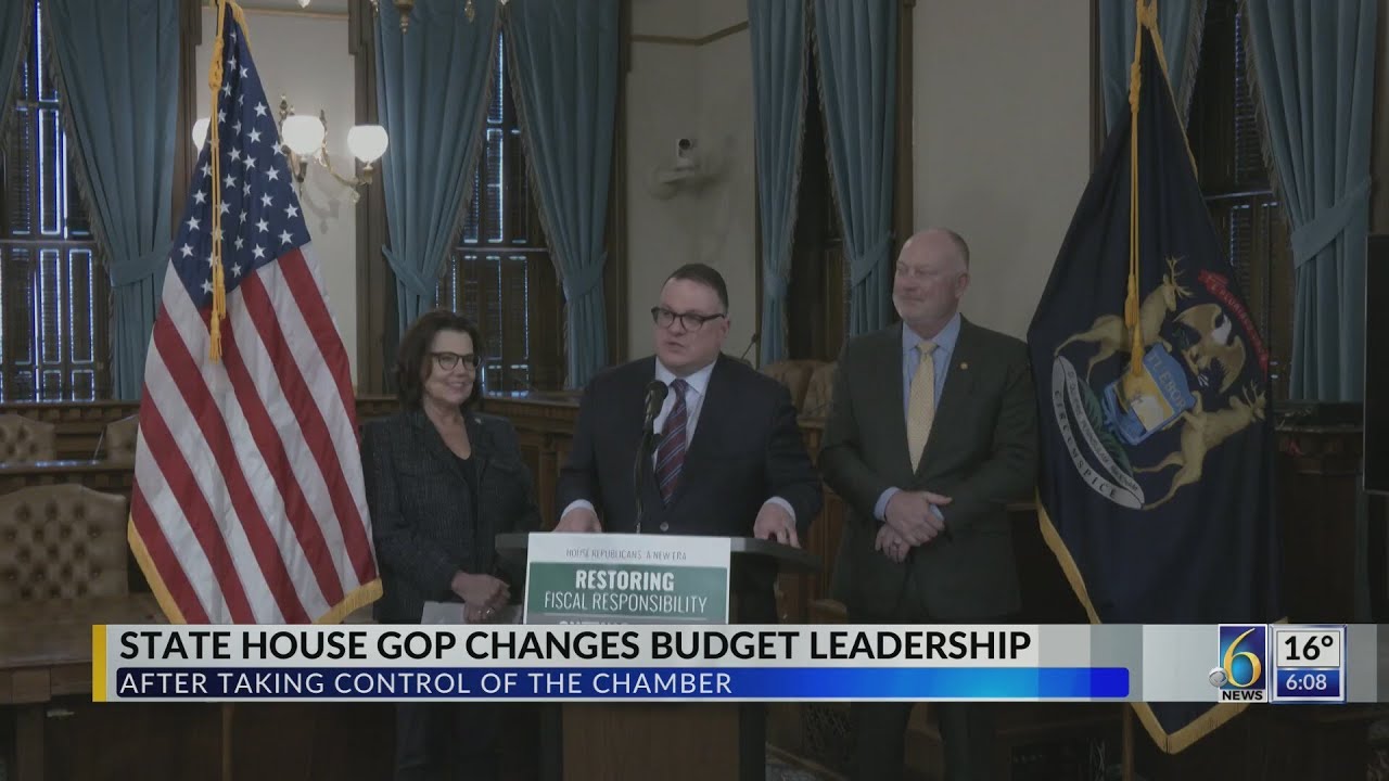 State House GOP changes budget leadership
