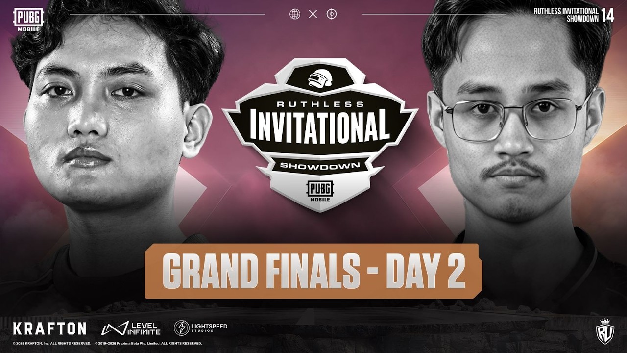 PUBG MOBILE RUTHLESS INVITATIONAL SHOWDOWN S14 GRAND FINALS DAY 2 FT. #BTR #AE #RRQ #BOOM