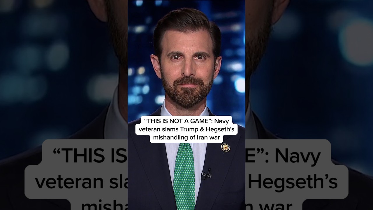 &lsquo;THIS IS NOT A GAME&rsquo;: Navy veteran slams Trump & Hegseth&rsquo;s mishandling of Iran war