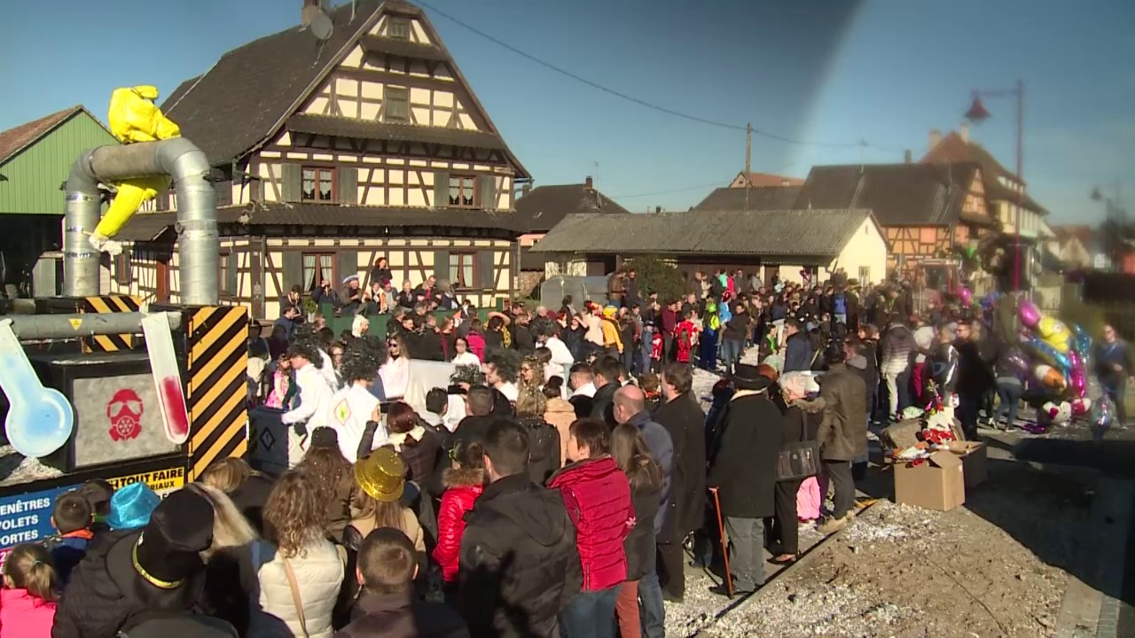 Revivez le carnaval d'Hilsenheim 2017