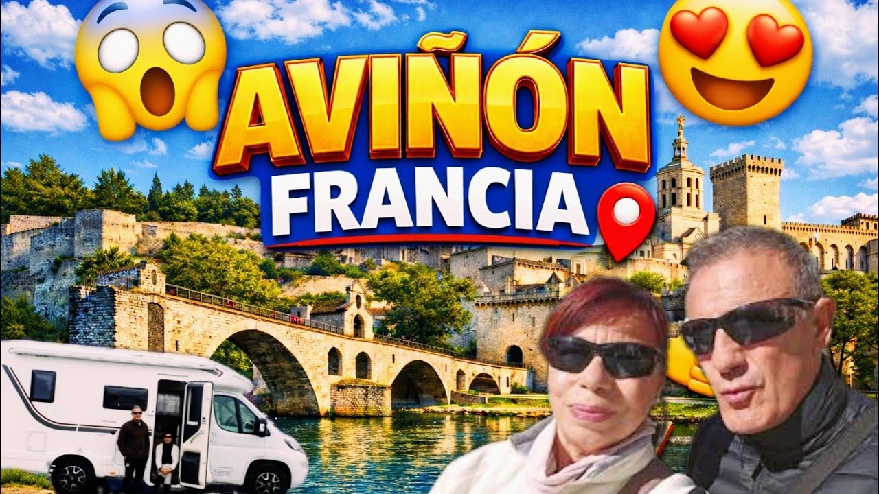 🔴 AVIÑÓN, El VATICANO de Francia 👌 y su IMPONENTE Palacio de Papas 😮 Área de AUTOCARAVANAS 💃🕺