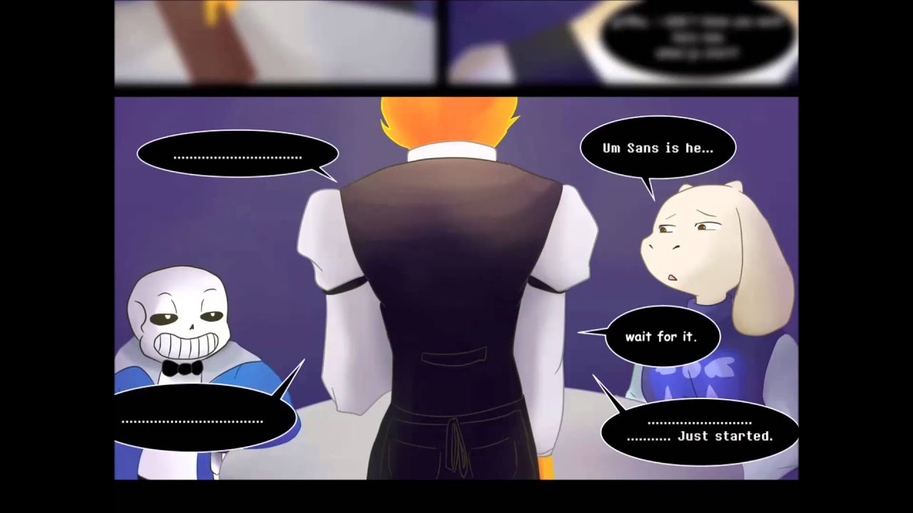 Toriel and Sans Date (Comic Dub)