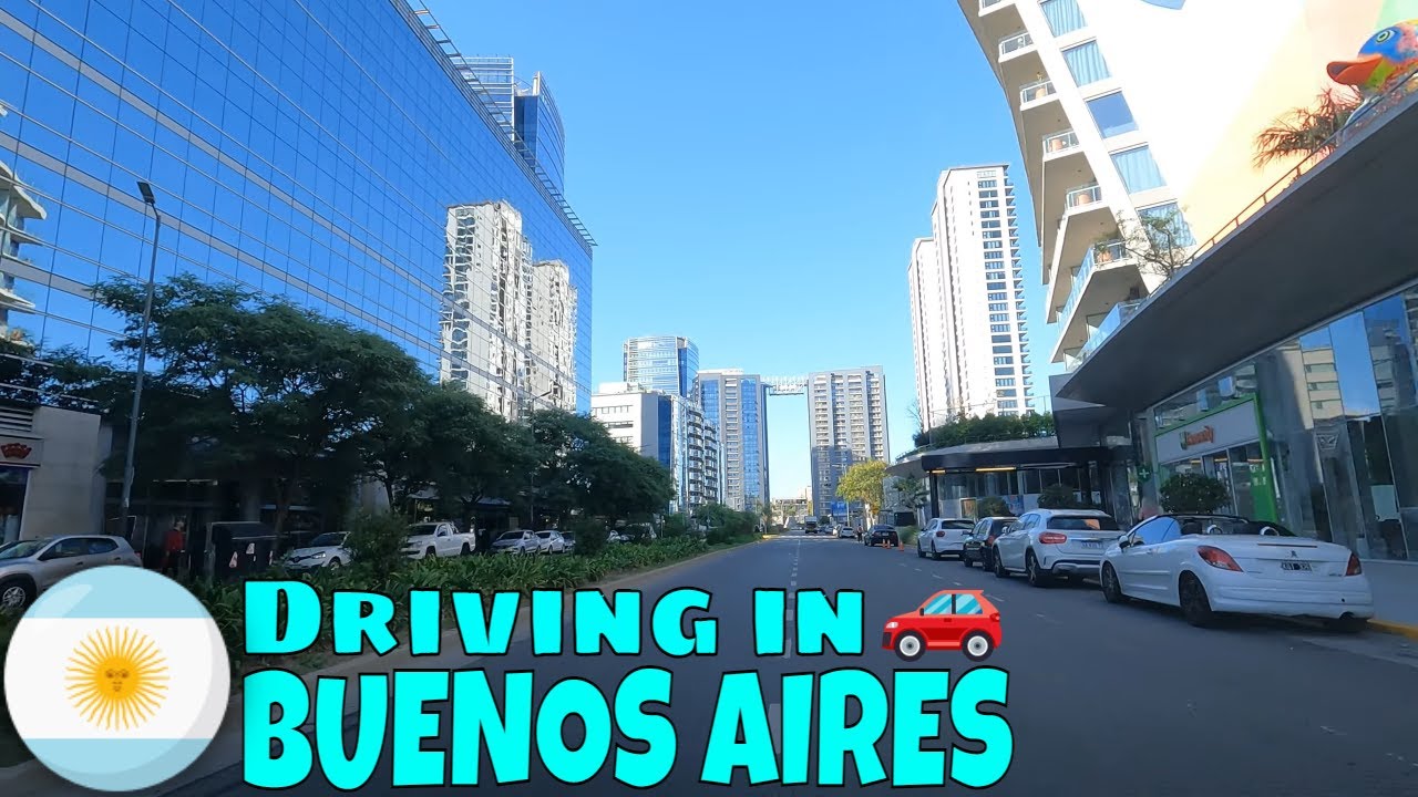 Driving in Buenos Aires | from Recoleta to Puerto Madero