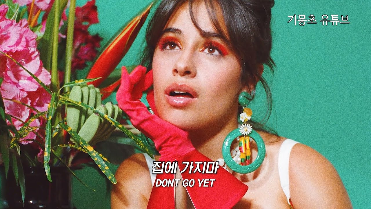 통금있는 친구에게 : Camila Cabello - Don’t Go Yet [가사/해석/자막/lyrics]