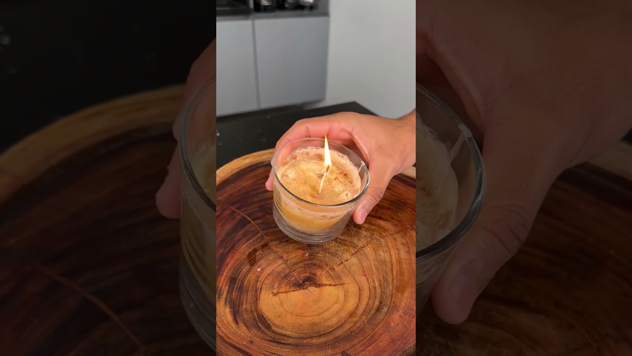 &iexcl;Tira canela en una vela y observa lo que sucede! #trucos  #consejos  #video