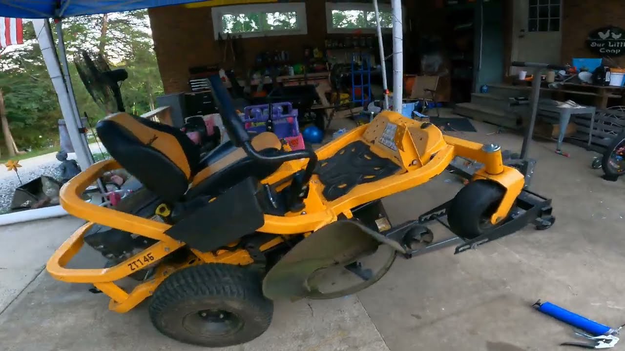 New String Trimmer Addition | Weekly Maintenance Husqvarna TS348D and Cub Cadet ZT146