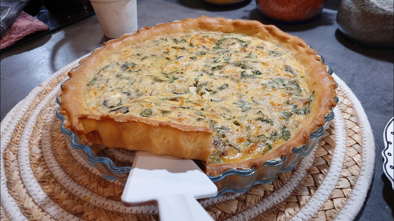Quiche mit Thunfisch كيش بالتن بعجينه ناجحه