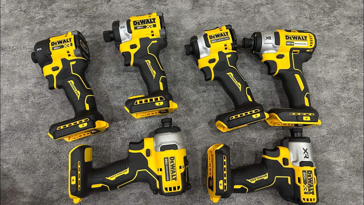 Tốp những dòng máy vặn vít Dewalt đáng mua nhất 2025