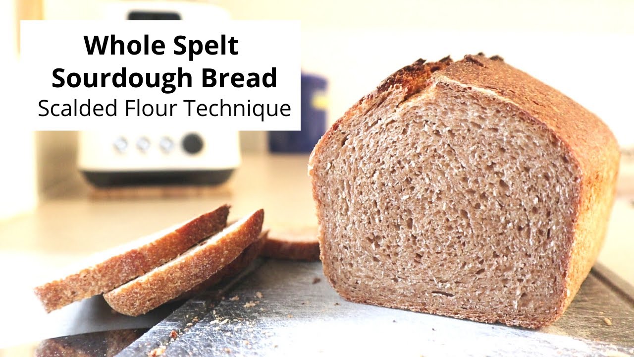 Sourdough Spelt Bread Recipe - Made Using the Scalded Flour Technique - Ancestral Kitchen Recipe