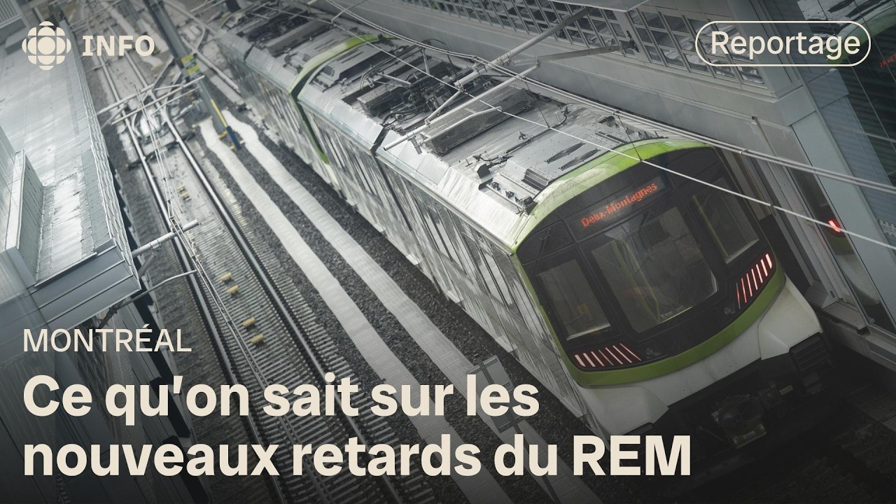 Le REM encore retardé : l'ouest de Montréal devra attendre au printemps 2026