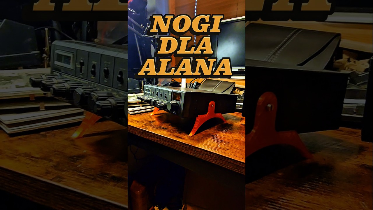Nogi Dla Alana87 📻 #łączność #cbradio #kr&oacute;tkofalarstwo #tbd #renowacja #poradnik #dukarka3d #radio