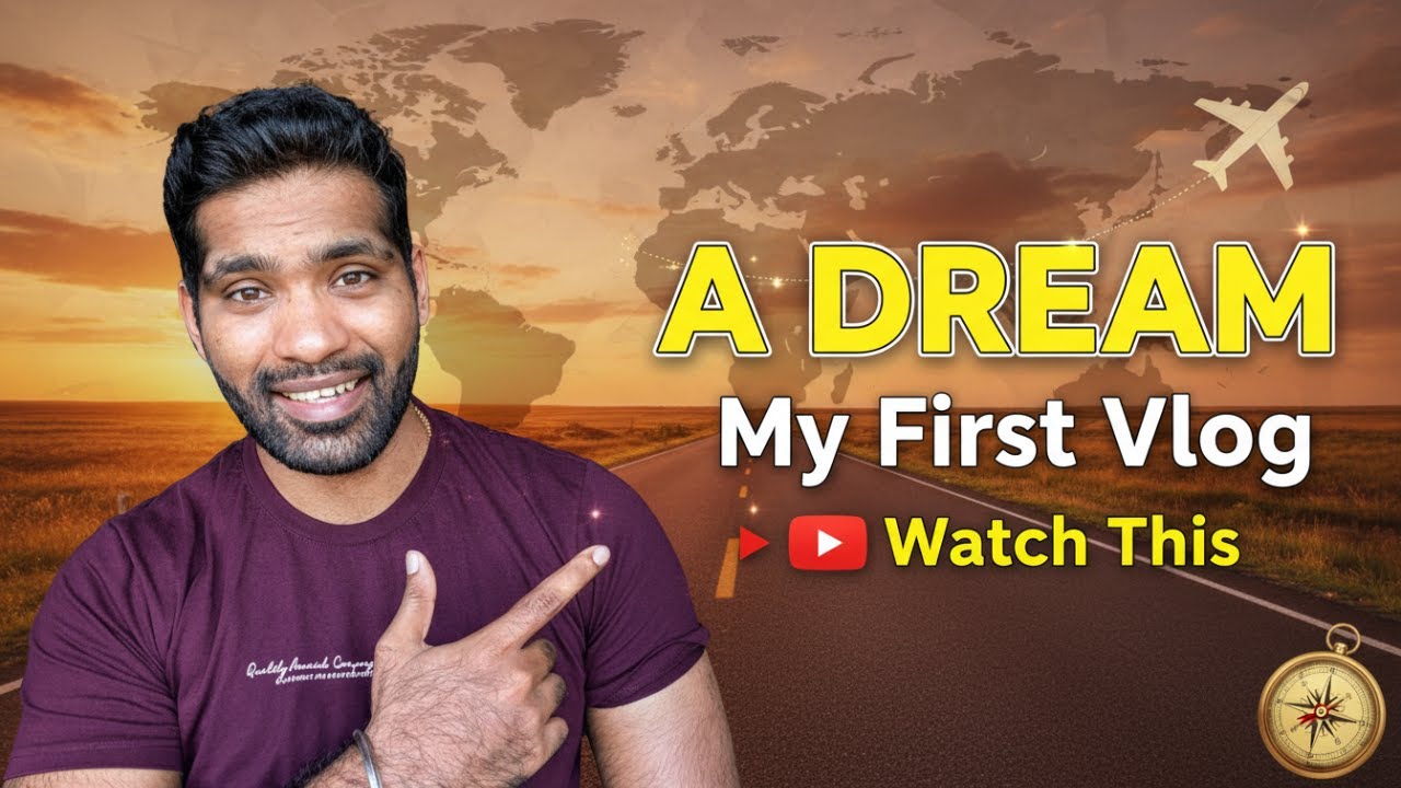 I Finally Started My Dream Travel Channel 🌍 | My First Vlog | The Debugged Journey 😍