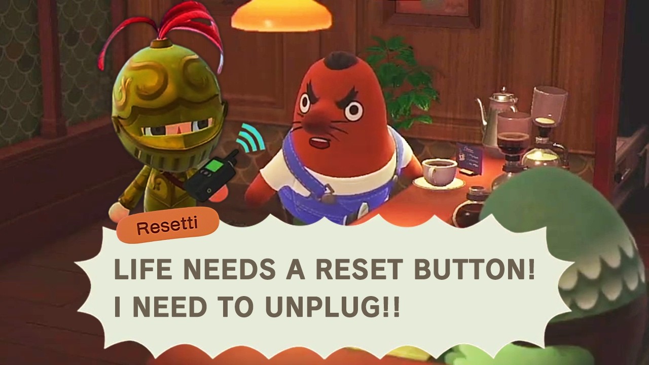 What Happens If You Call Resetti with the Transceiver While He's Resting at The Roost