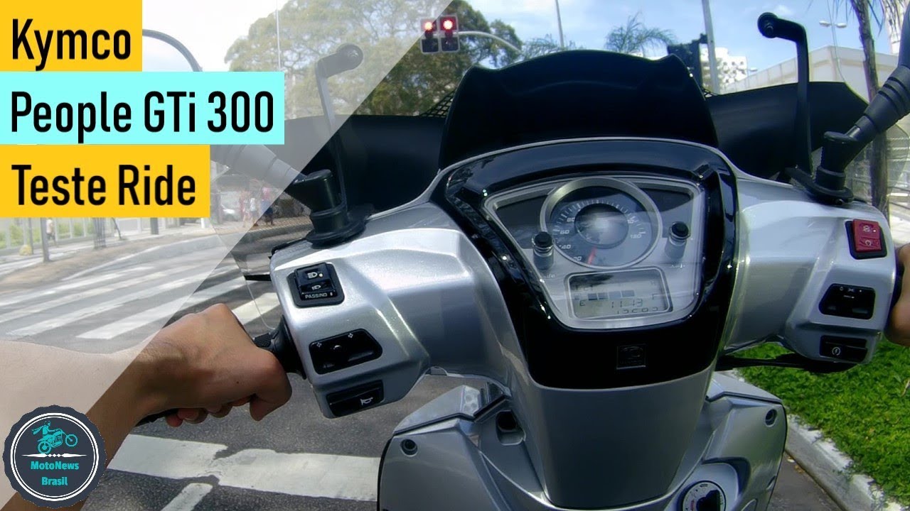 Teste Ride da Kymco People GTi 300 2019 | Teste e Review