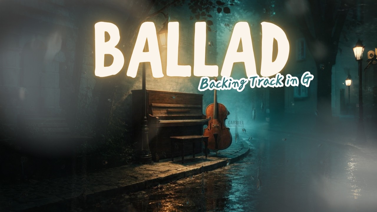 Smooth Ballad Jam Track (G Major)