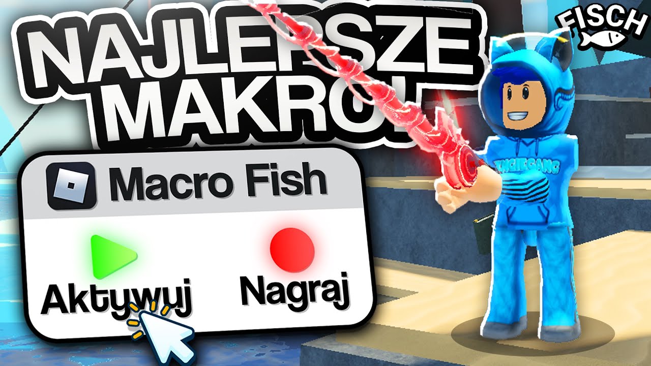 AUTOFARMA MACRO DLA KAŻDEGO! JAK AUTOFARMIĆ W Fisch Roblox!