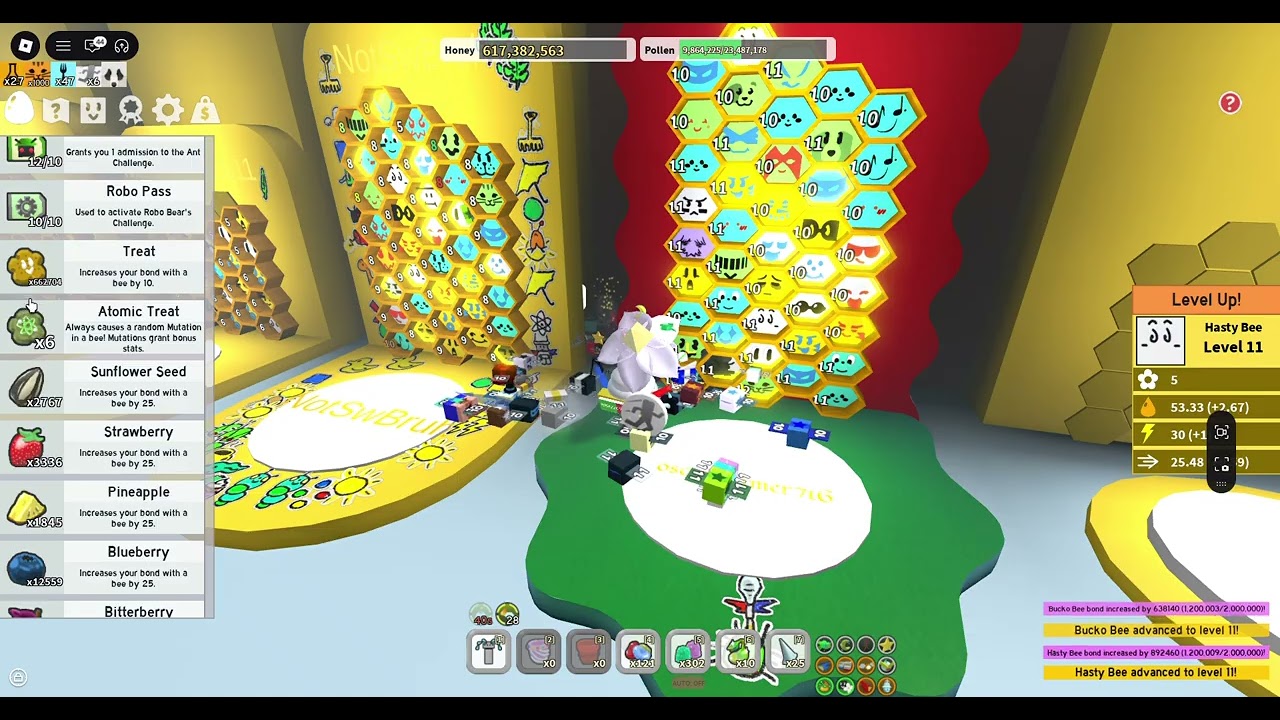 spending 11b on leveling up hive