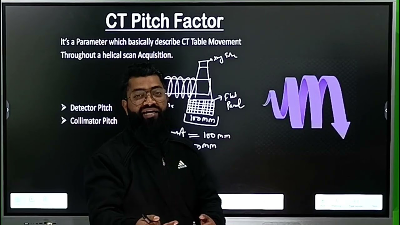 CT Pitch || Pitch Factor || In Hindi || Part-10 || CT Scan || Radiology Made Easy ||