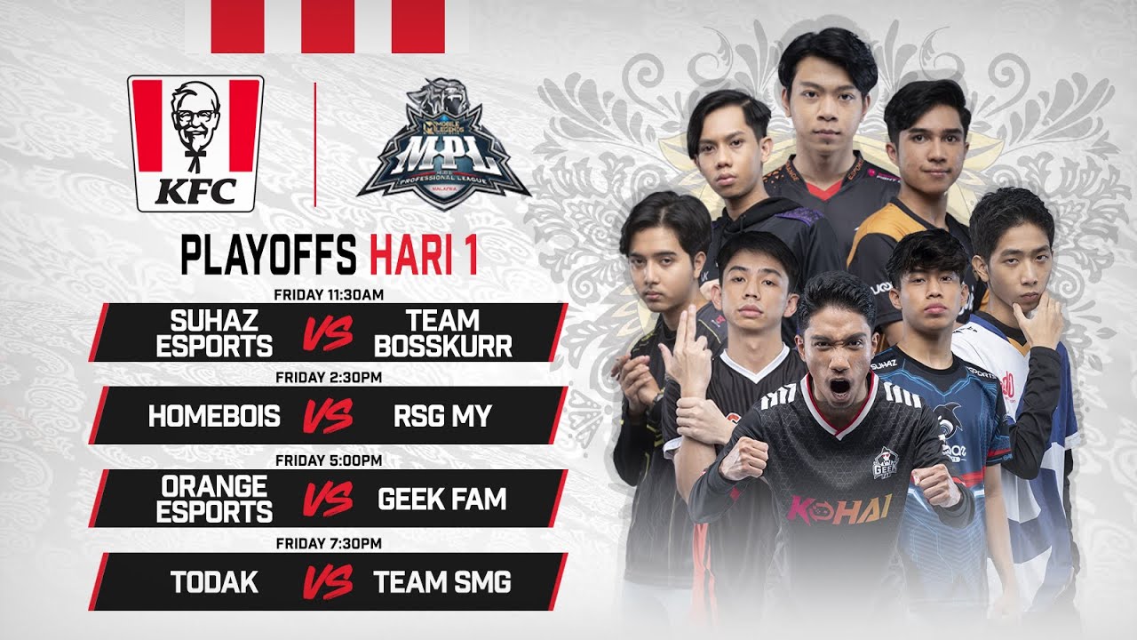 MPL-MY S8 Playoffs Hari 1 Power Up with KFC