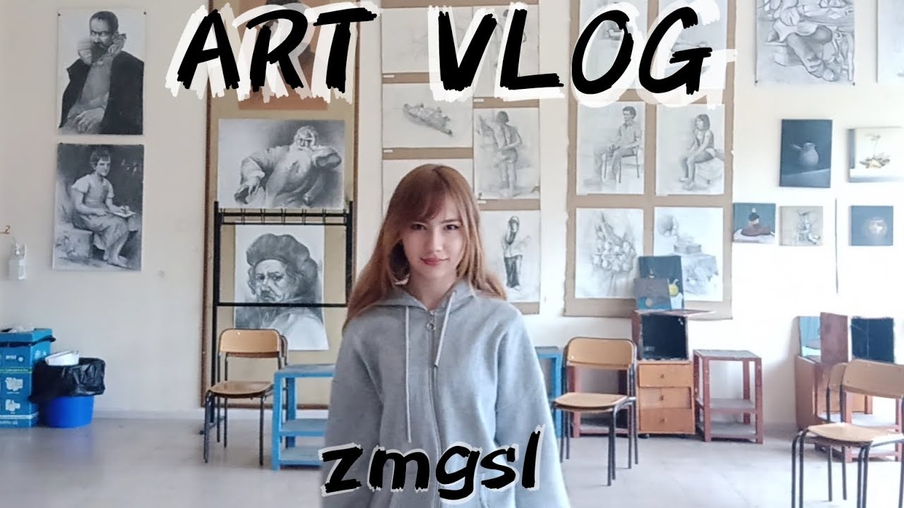 Art School Vlog // Zeki Müren Güzel Sanatlar lisesi zmgsl