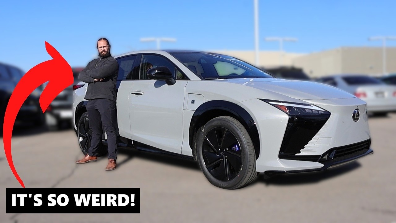 Какая же СТРАННАЯ машина! //Lexus RZ 550e AWD 2026 года//