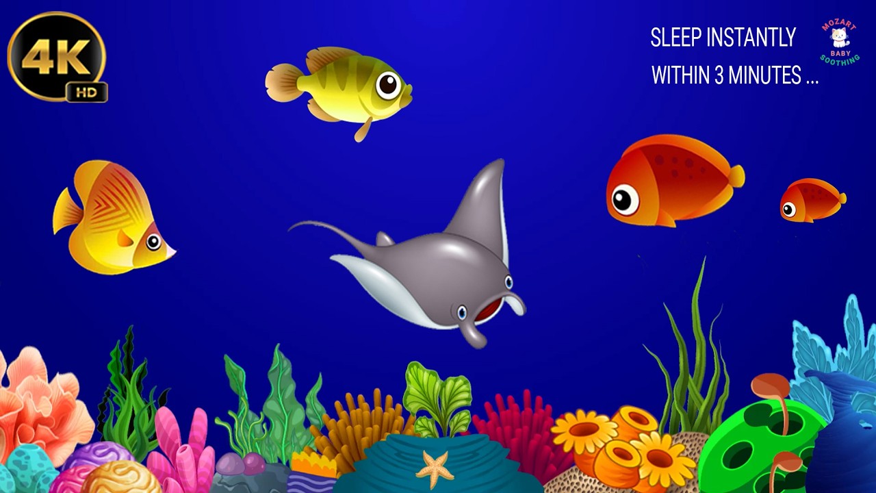 Mozart & Brahms Lullabies 🎶 Baby Sleep Music | Overcome Insomnia & Sleep Instantly in 3 Minutes