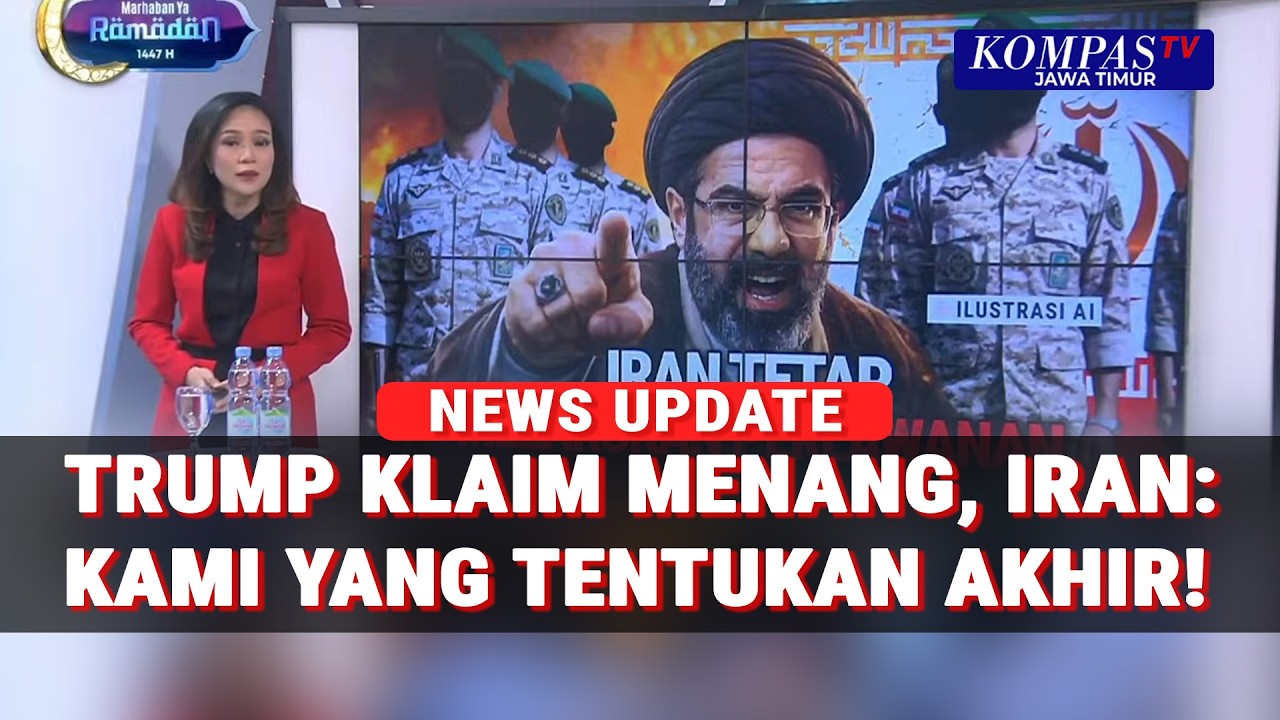 Konflik Memanas! Trump Klaim Menang Perang, Iran Tegaskan Akan Terus Melawan